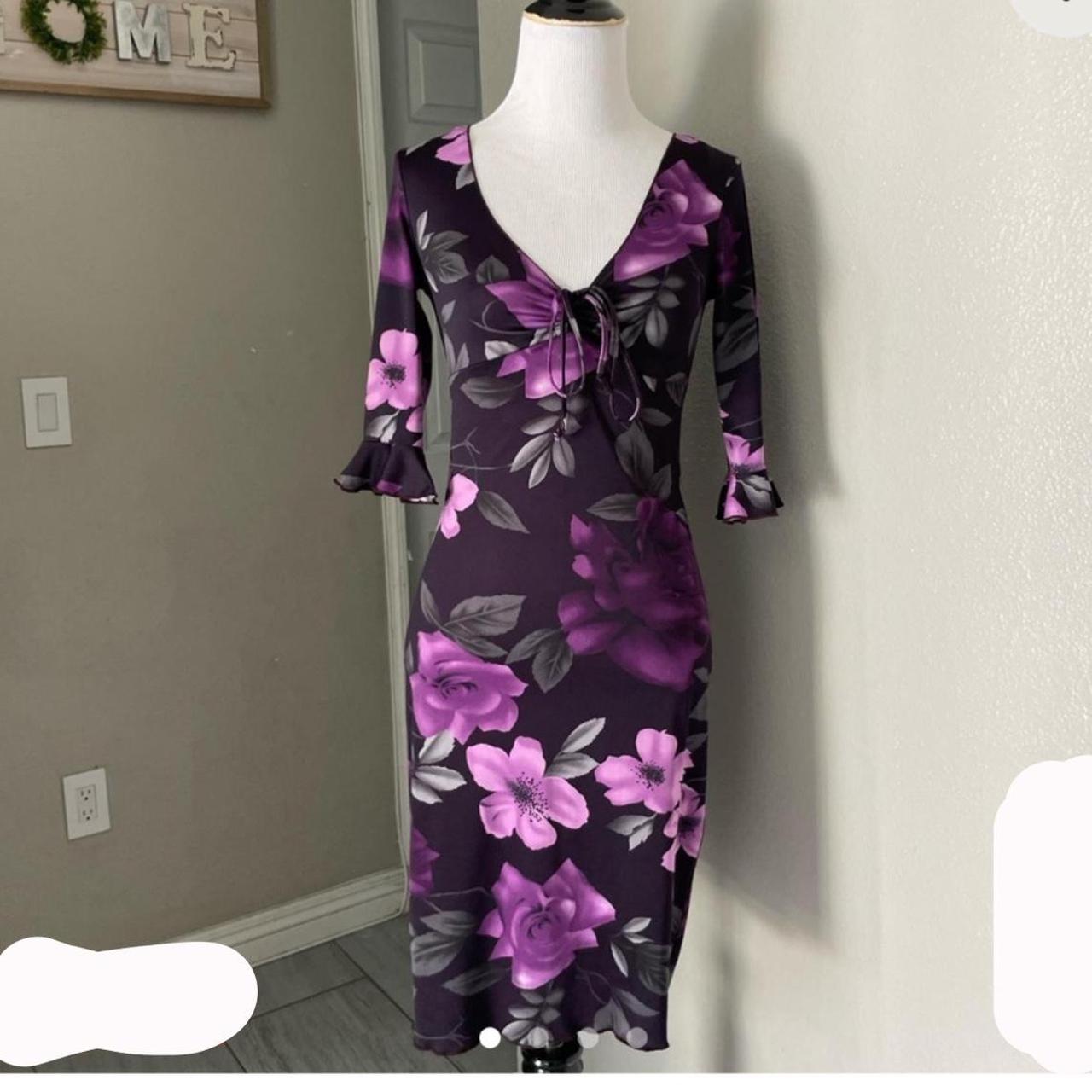 Charlotte russe purple on sale dress