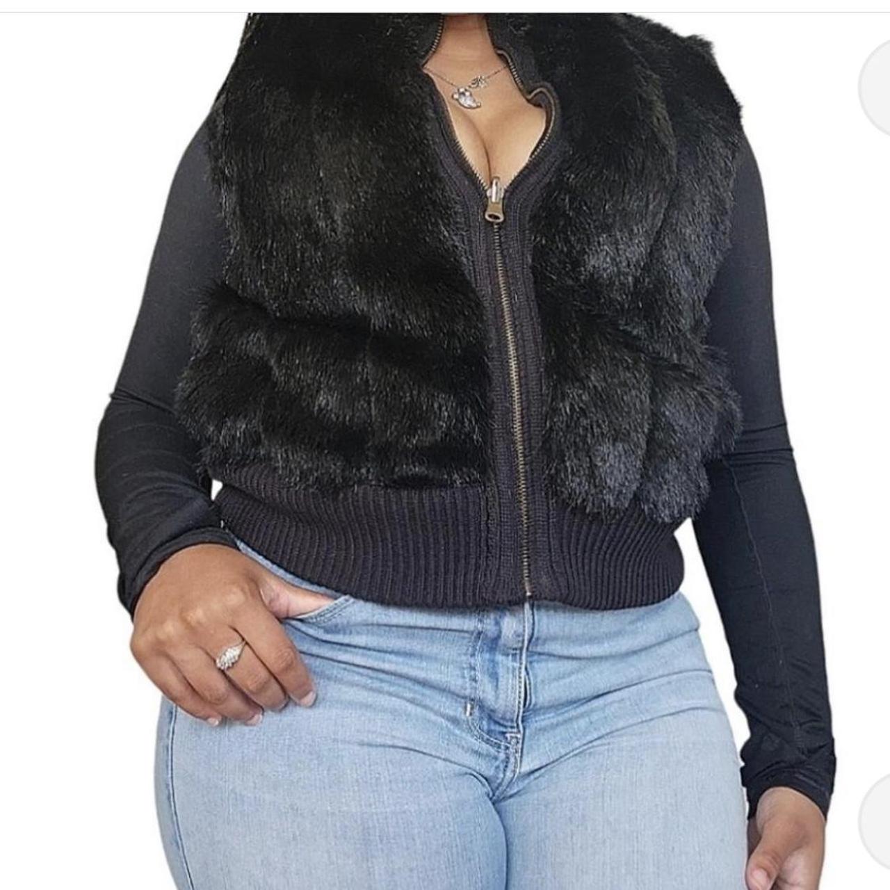 Lisa international clearance fur vest