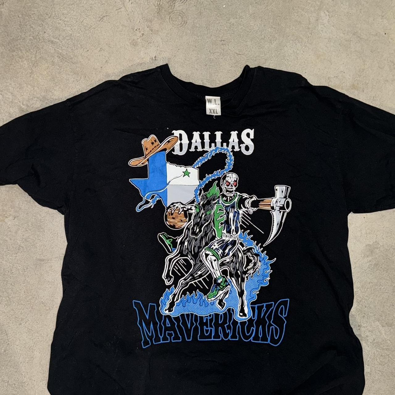 Warren Lotas “Dallas Mavericks” tee | Depop 