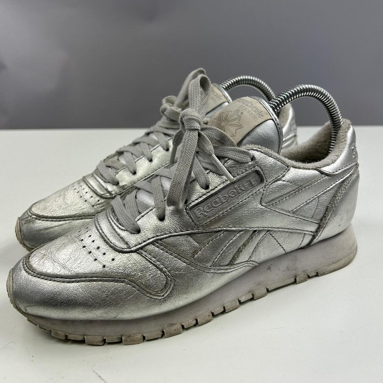 Reebok trainers clearance silver