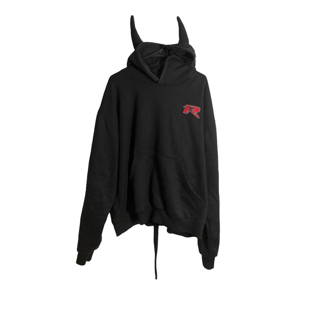 Horns Full Zip Hoodie - Black – Prolific