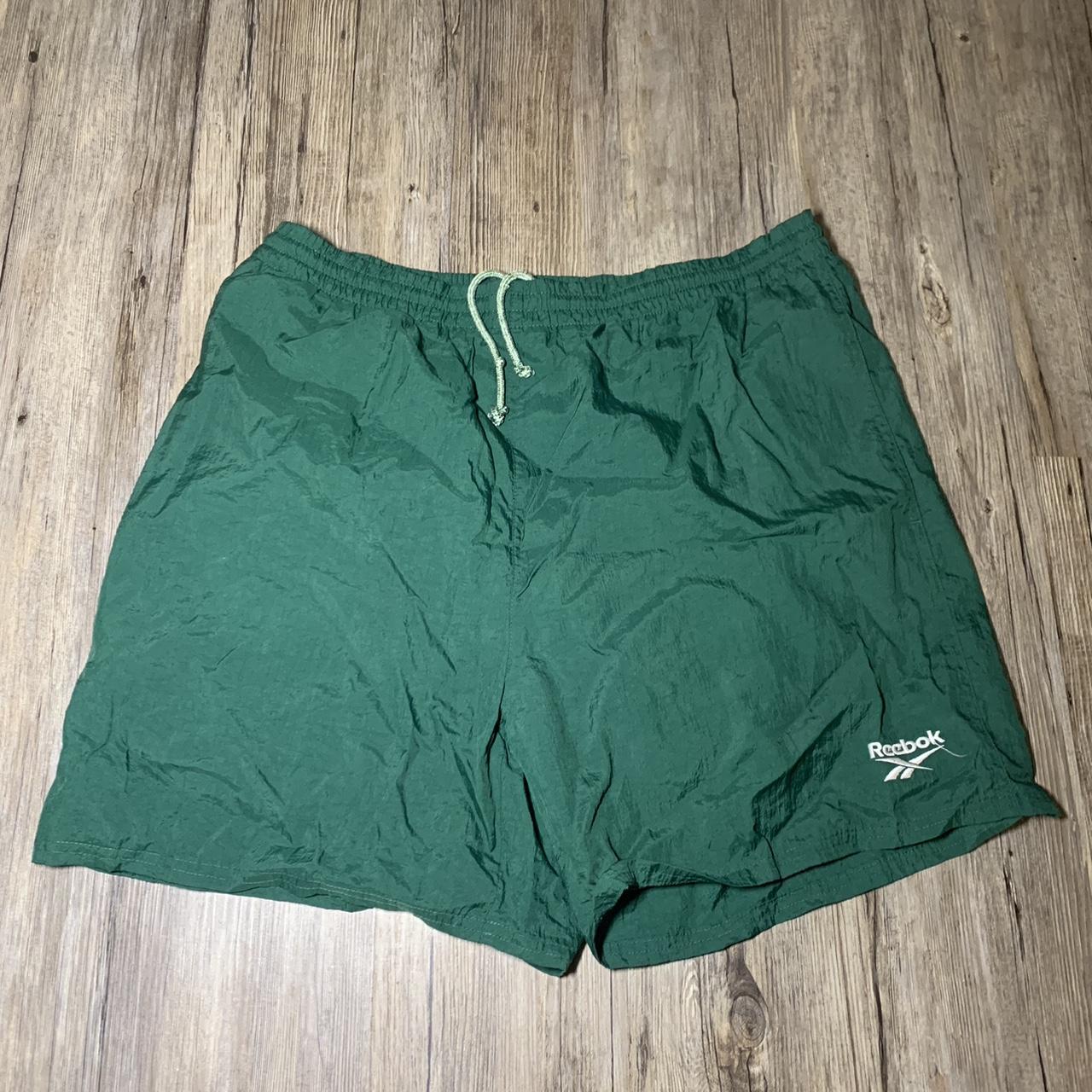 Reebok Men's Green Shorts | Depop