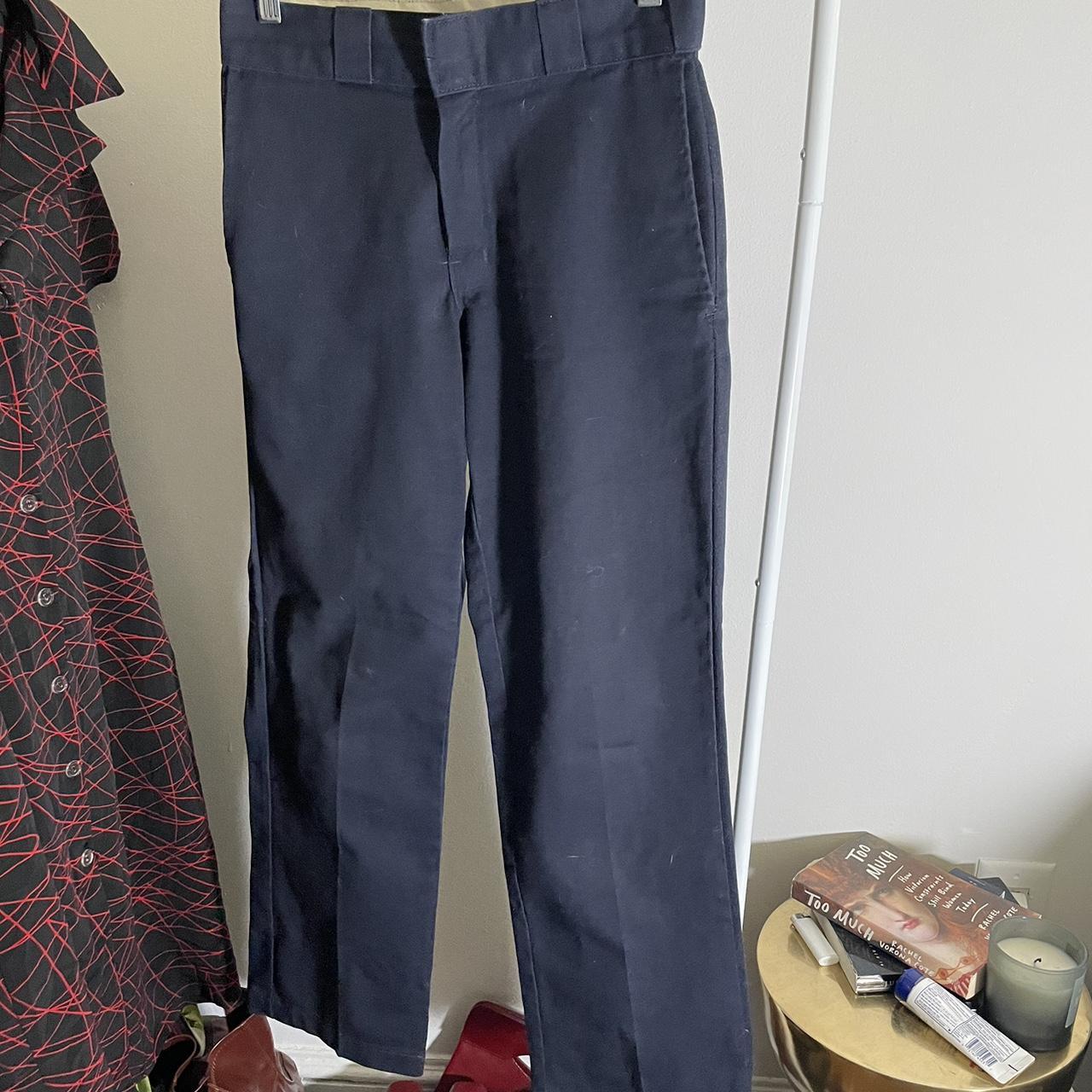 Dickies Women's Navy Trousers (2)