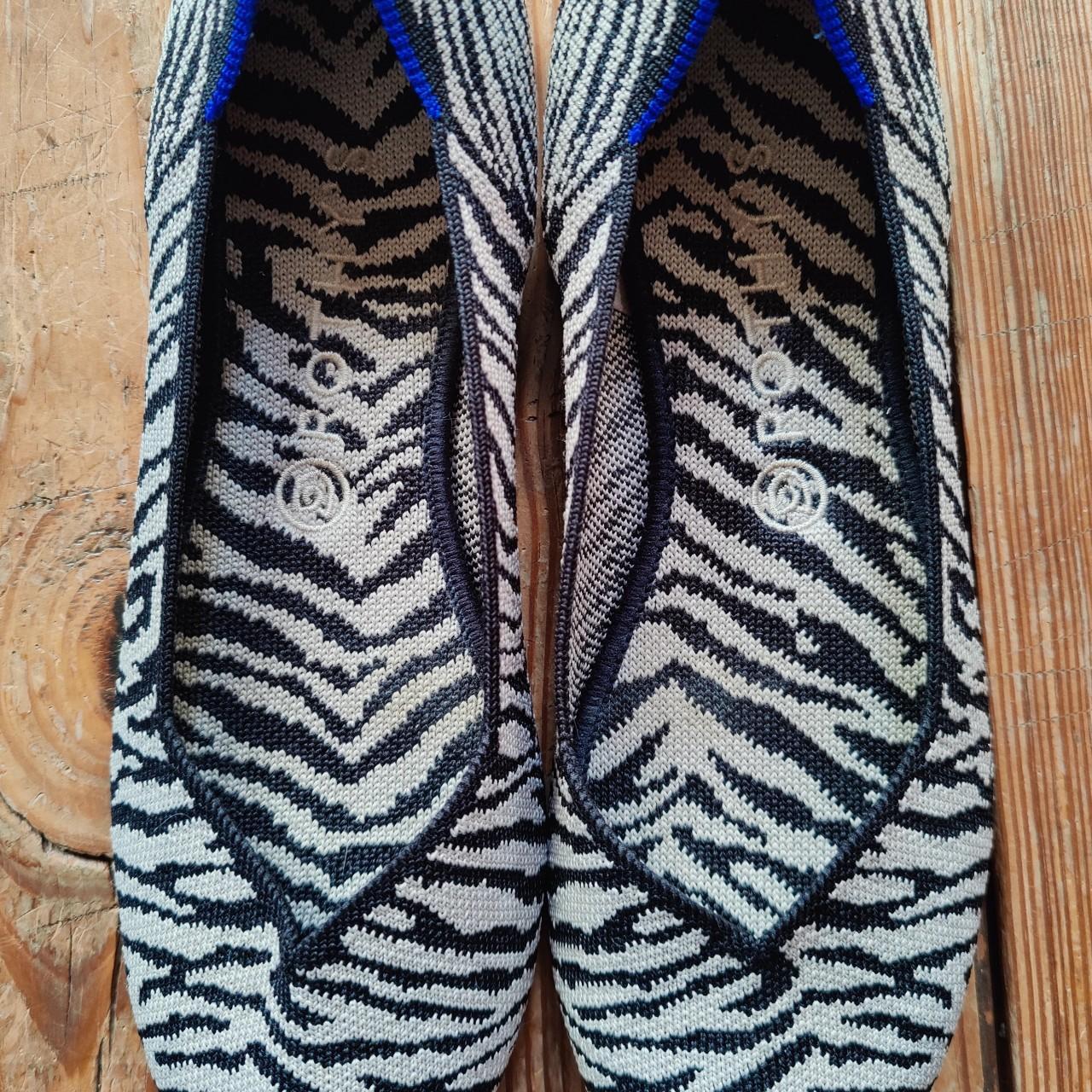 Rothys on sale zebra flat