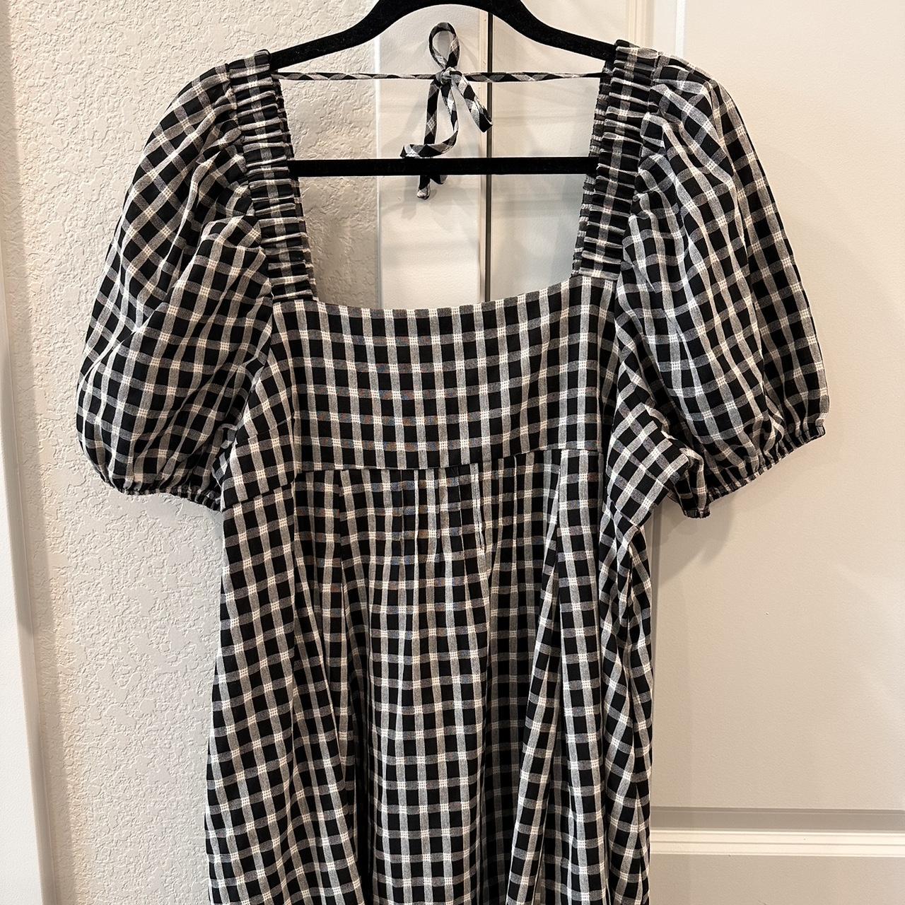 Anthropologie Women's Black and White Dress (3)