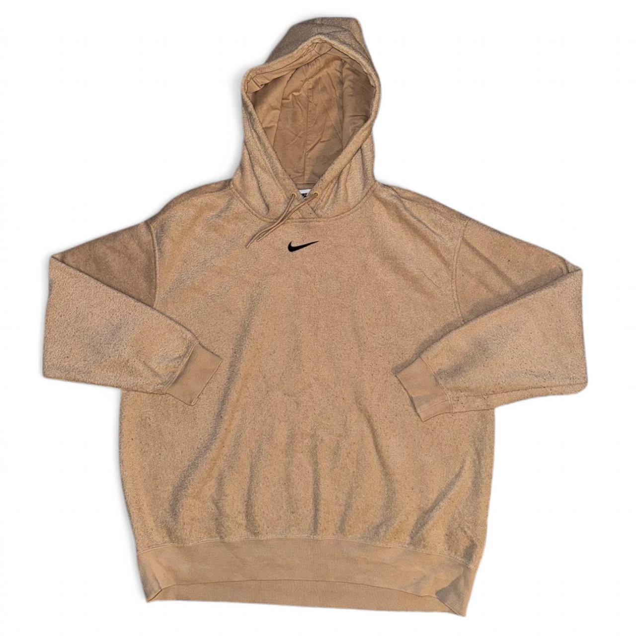 Centre Swoosh Vintage Brown Nike Sweater Center Swoosh Beige Nike