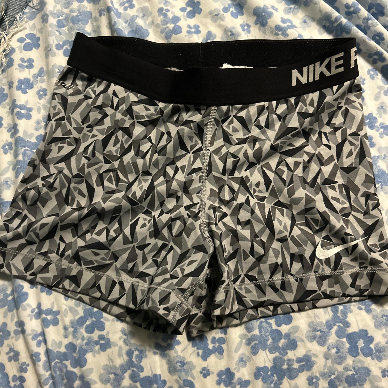 Nike pro spandex shorts Great condition other than... - Depop