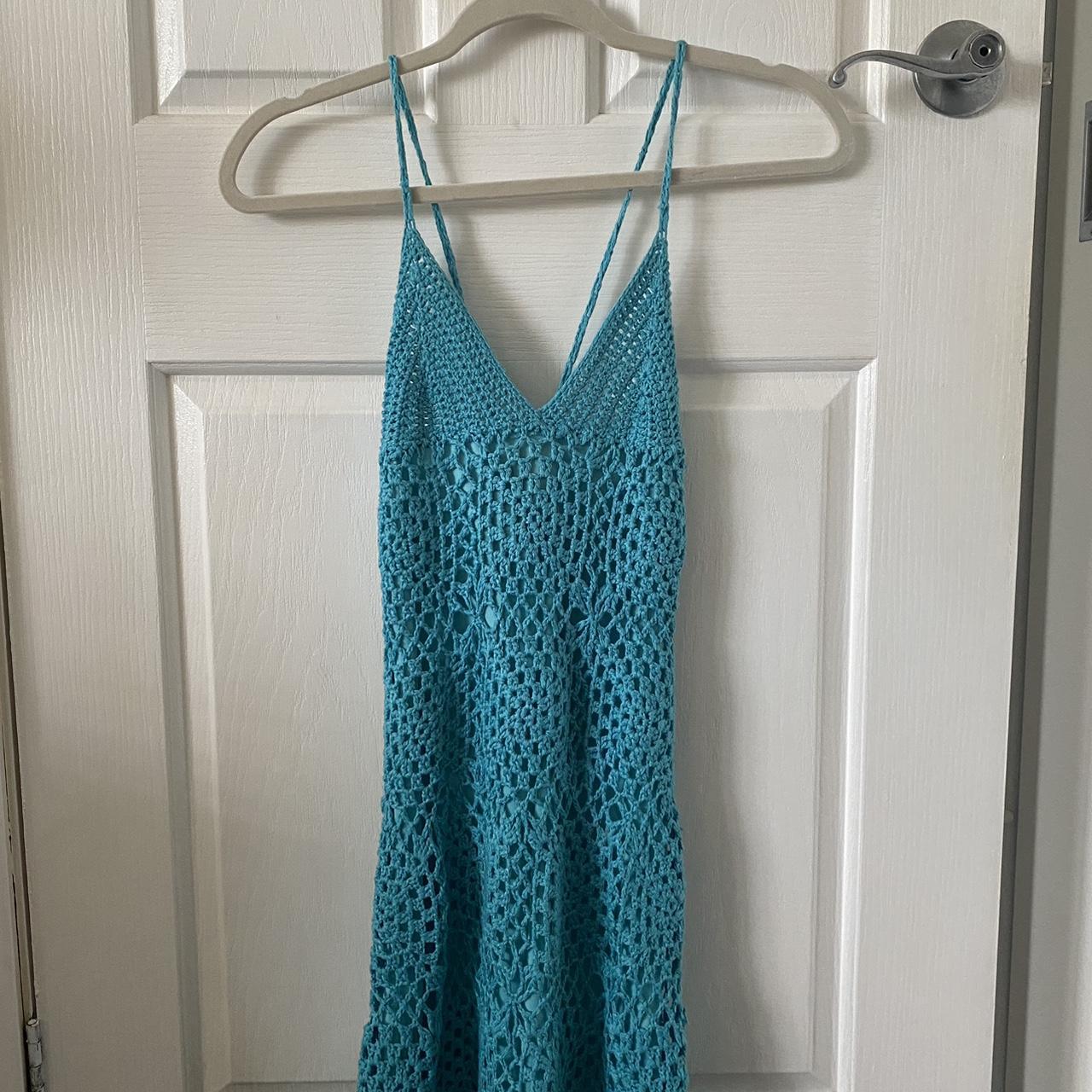 Glassons Women's Blue Dress Depop