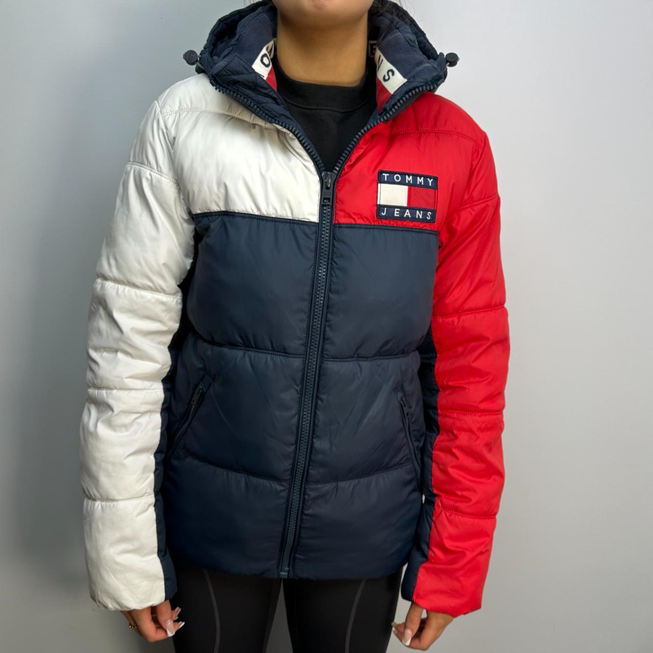 Vintage Tommy Jeans Technical Fibres puffer Depop