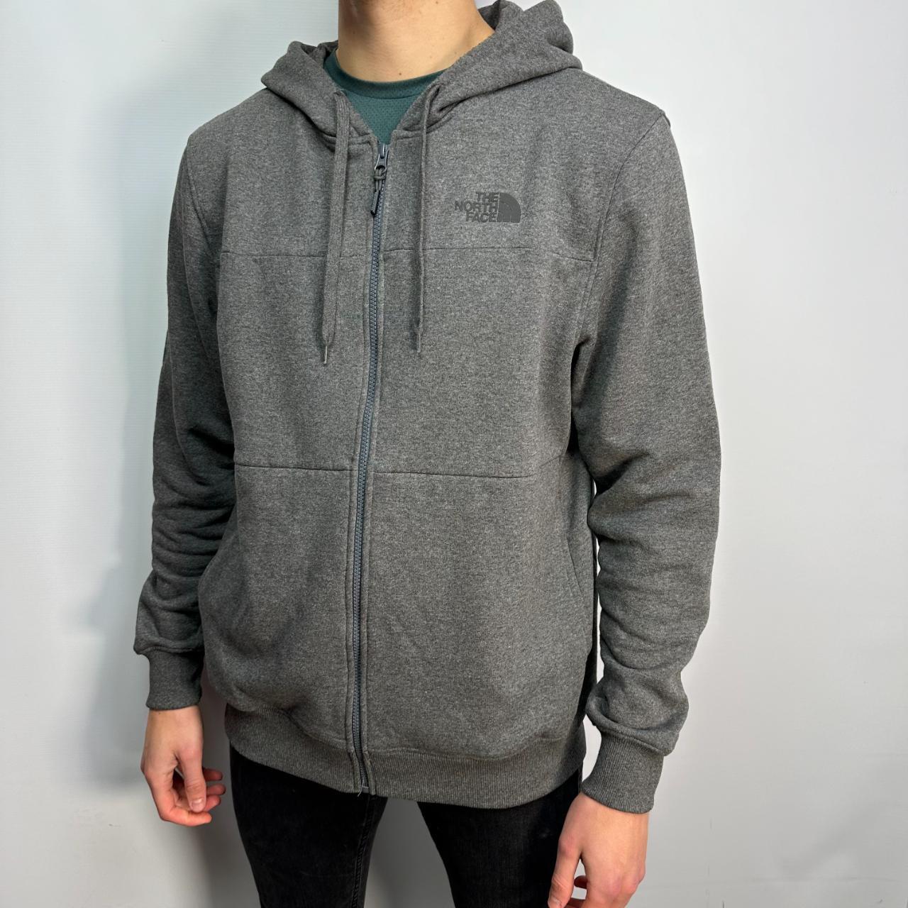 North face open on sale gate hoodie grey