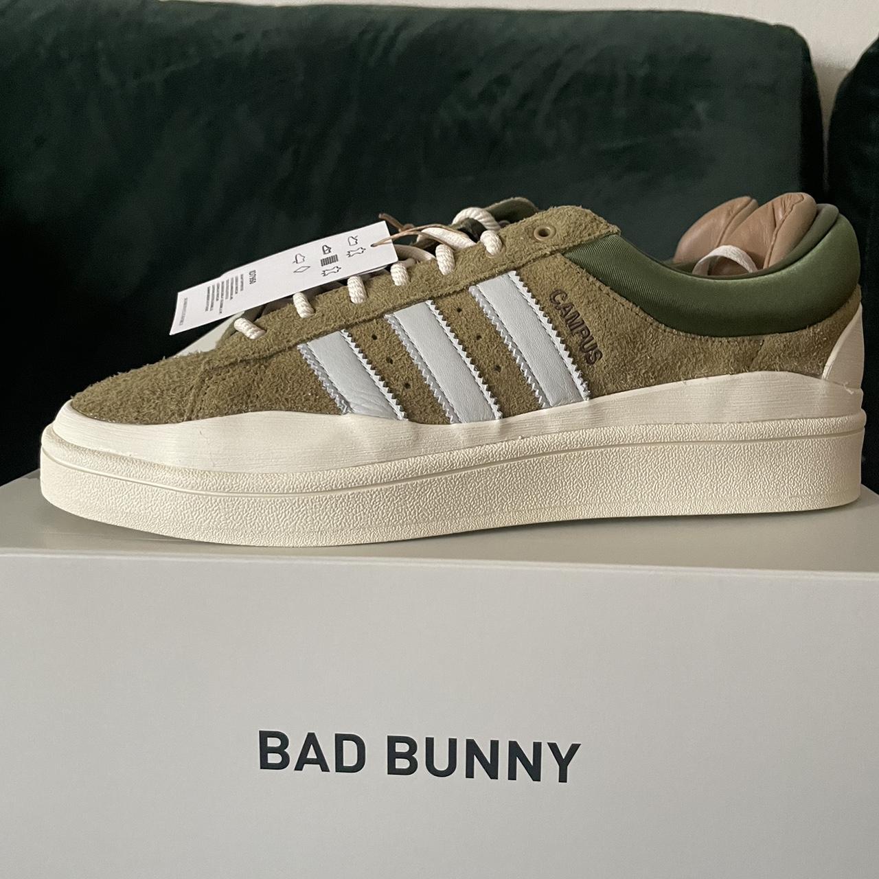 Bad Bunny Adidas Campus Wild Moss Brand new with... - Depop