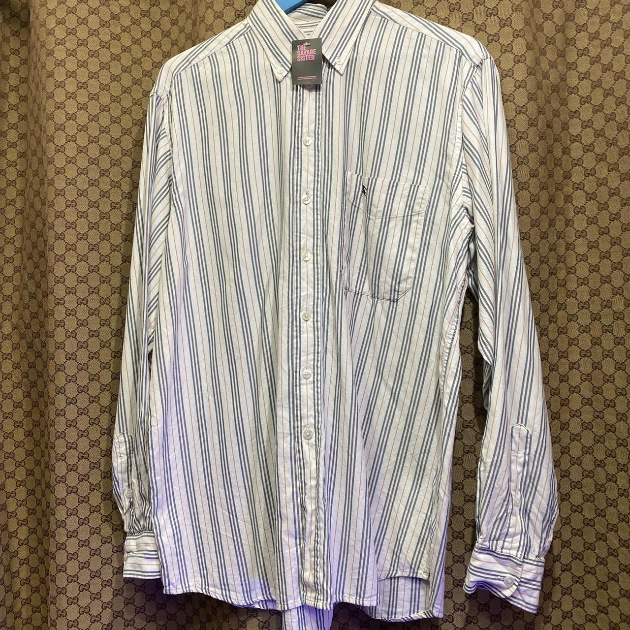 Fashion burberry striped shirt