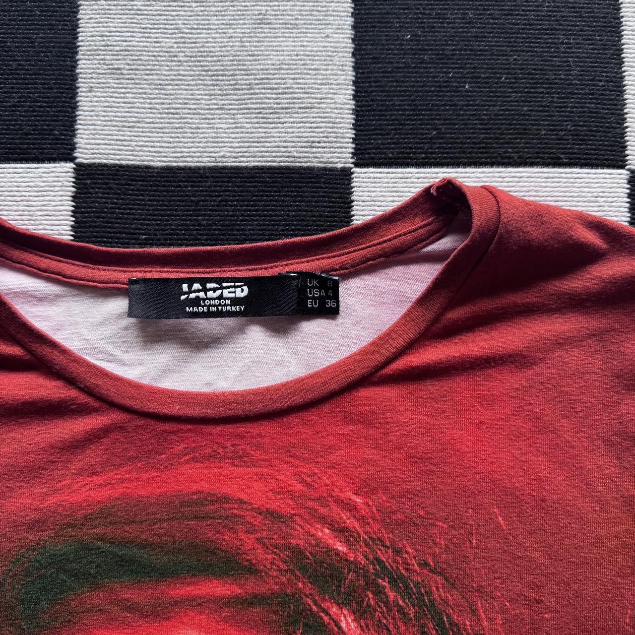 jaded london rhapsody baby tee size 4 simply not my... - Depop