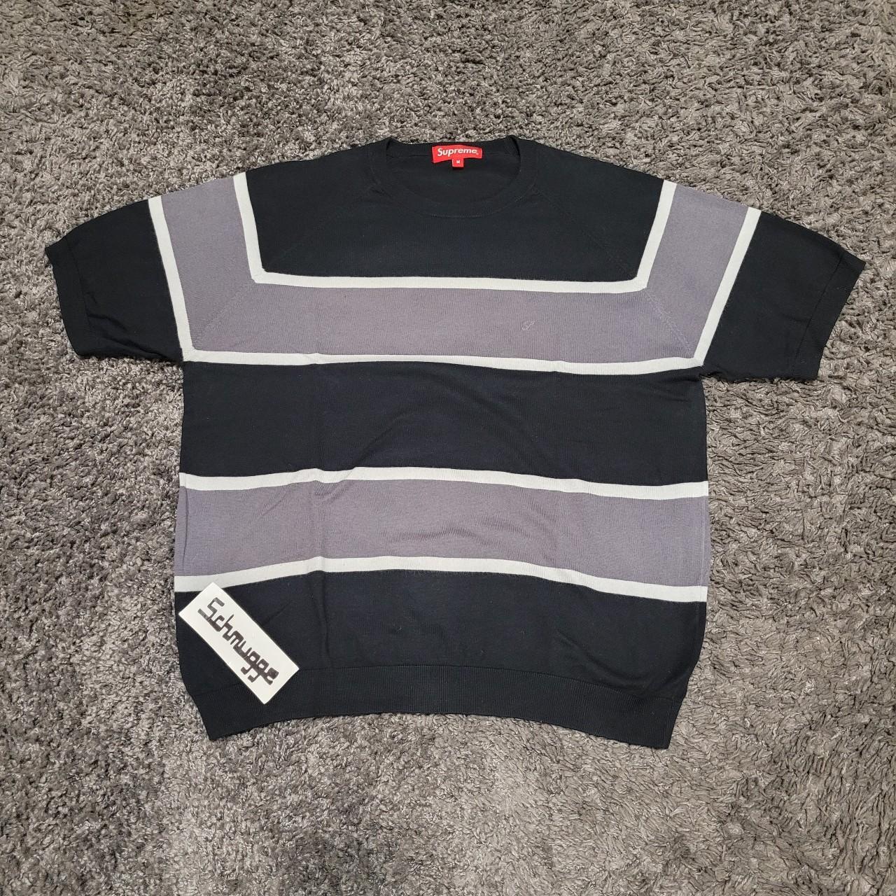 Supreme Knit Stripe S/S Raglan Top - Tシャツ/カットソー(七分/長袖)