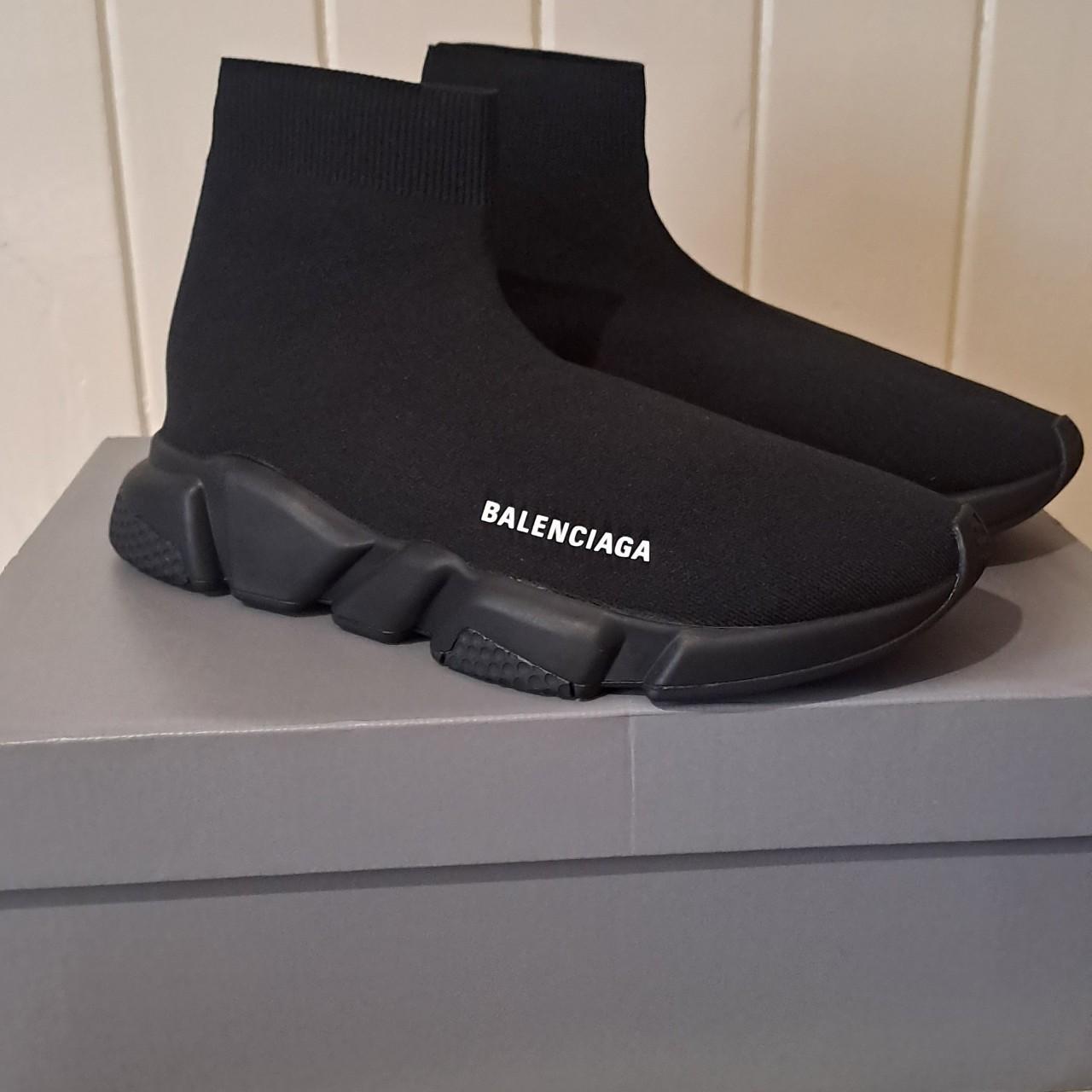 Balenciaga speed sock. Lightly Used but still have... - Depop