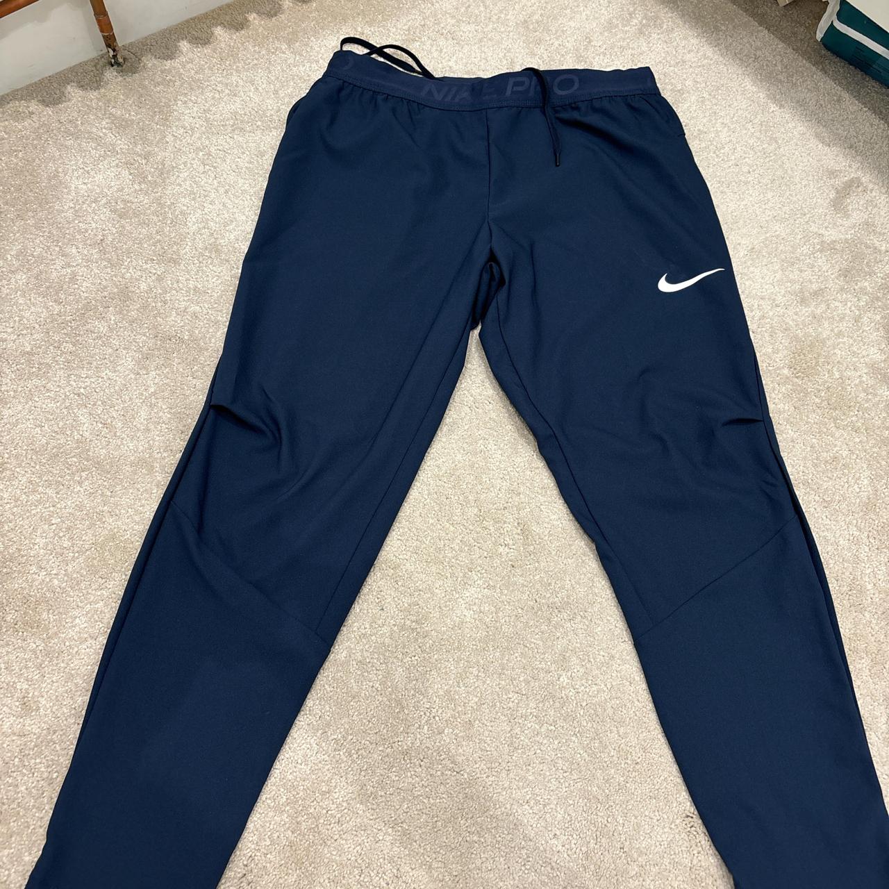 navy nike joggers