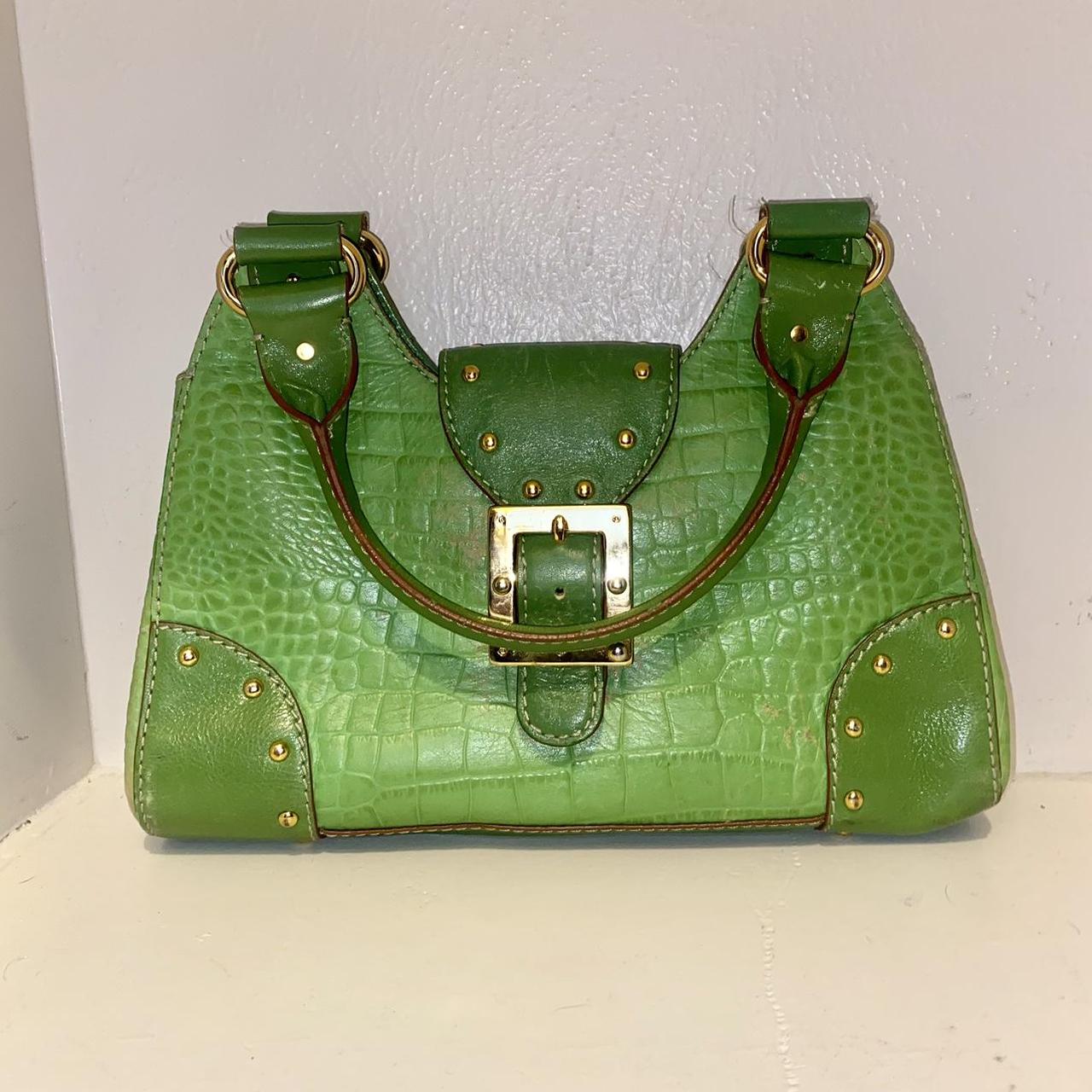 Michael Kors Green Satchels