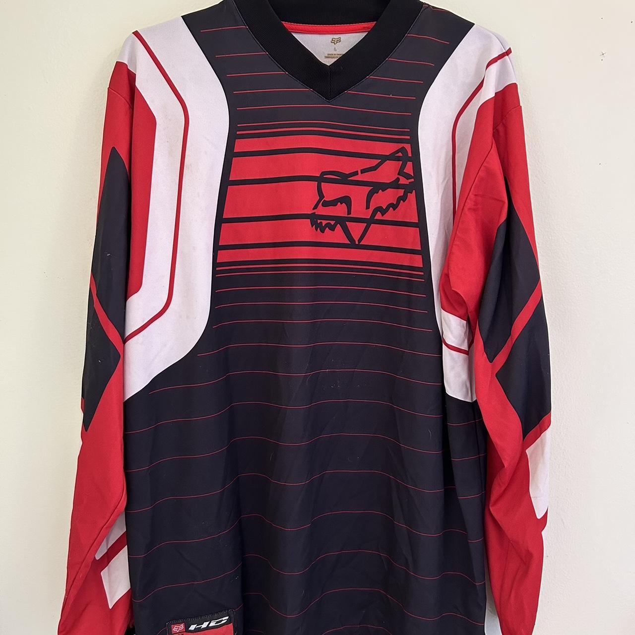 Fox racing shirt long sleeve size L - Depop