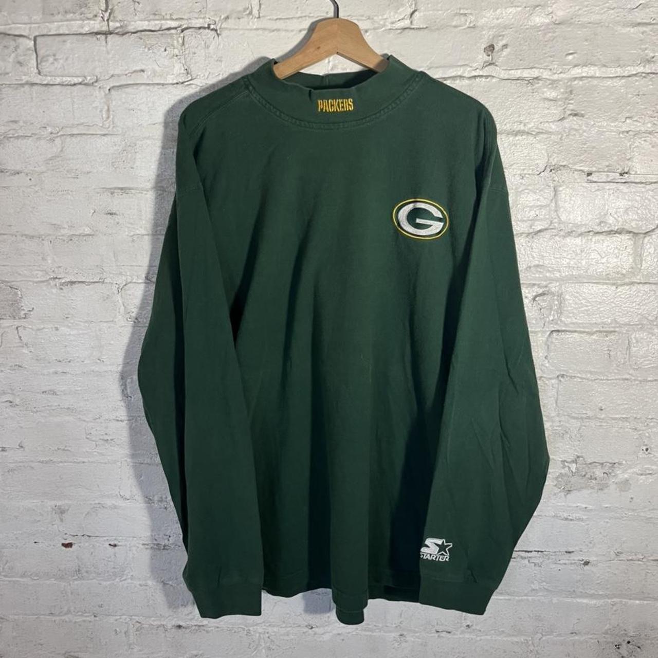 Vintage 90s Green Bay packers jersey long sleeve - Depop