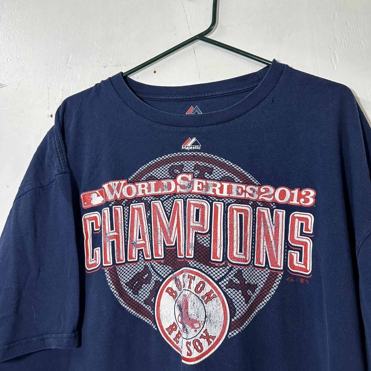 Majestic MLB Boston Red Sox 2013 World Series Long - Depop