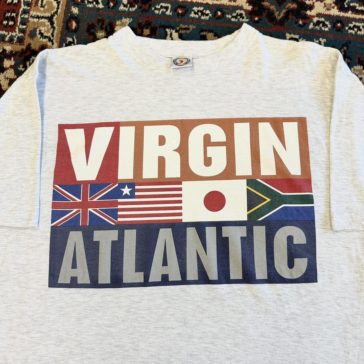 Vintage Virgin Atlantic Promo Airlines UK Princess... Depop