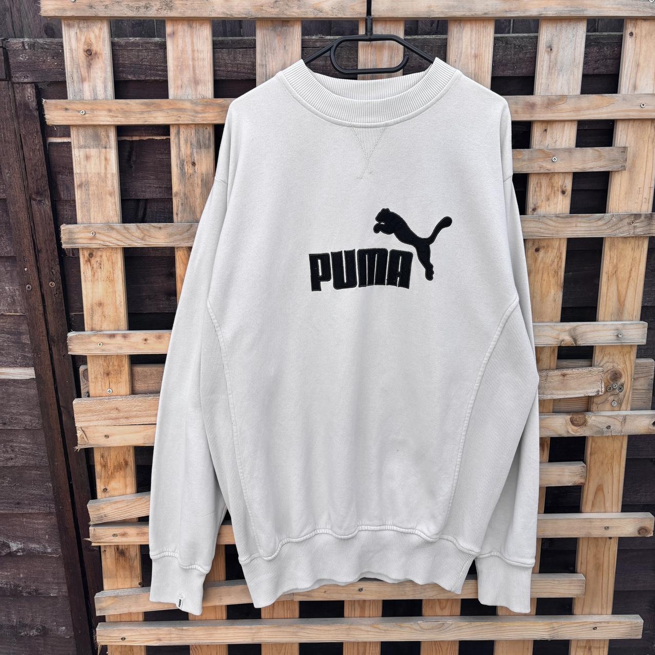 Puma best sale cream sweatshirt