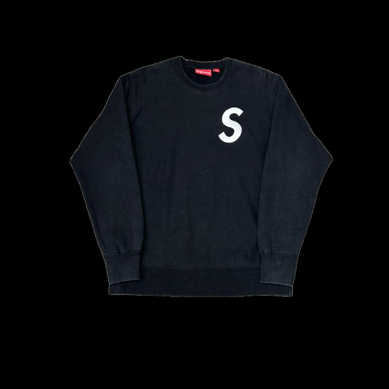 Supreme S Crewneck Sweatshirt M - Crewneck - - Depop