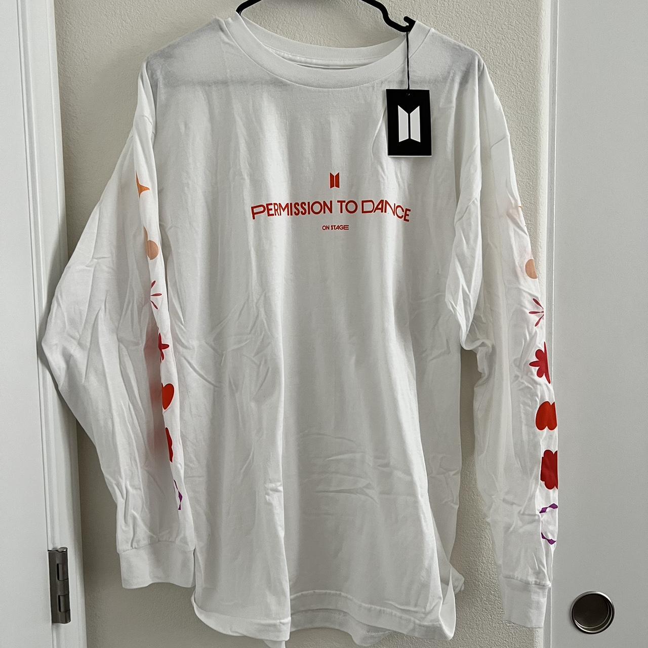 BTS Permission to dance Tシャツ Lサイズ 長袖 新品 2025年最新】permission to dance tシャツの人気アイテム - メルカリ