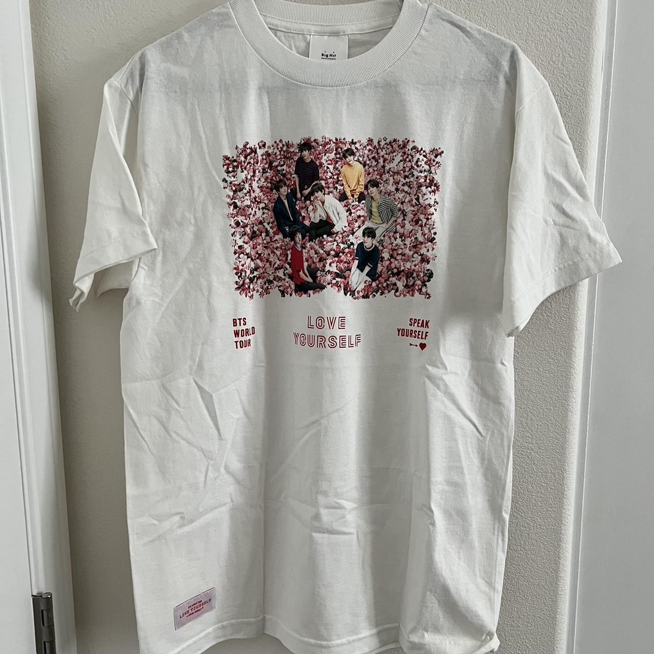BTS Permission To Dance White Long Sleeve size | Depop