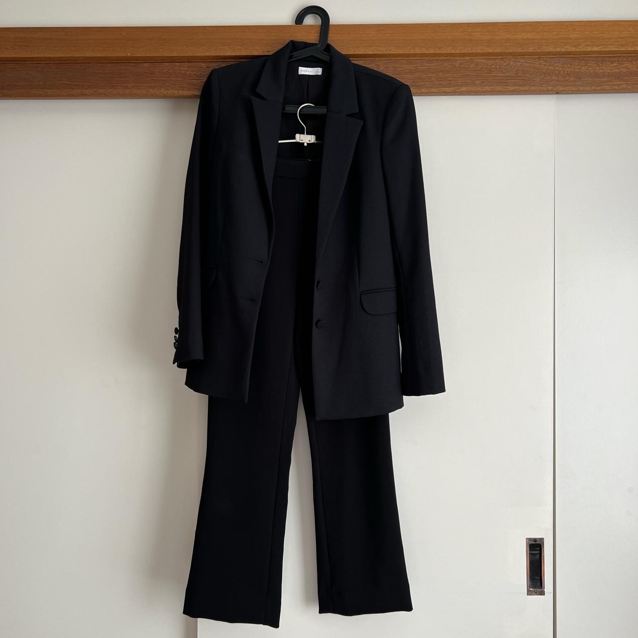 Black Kookai blazer/pant set. Never worn. Happy to... Depop