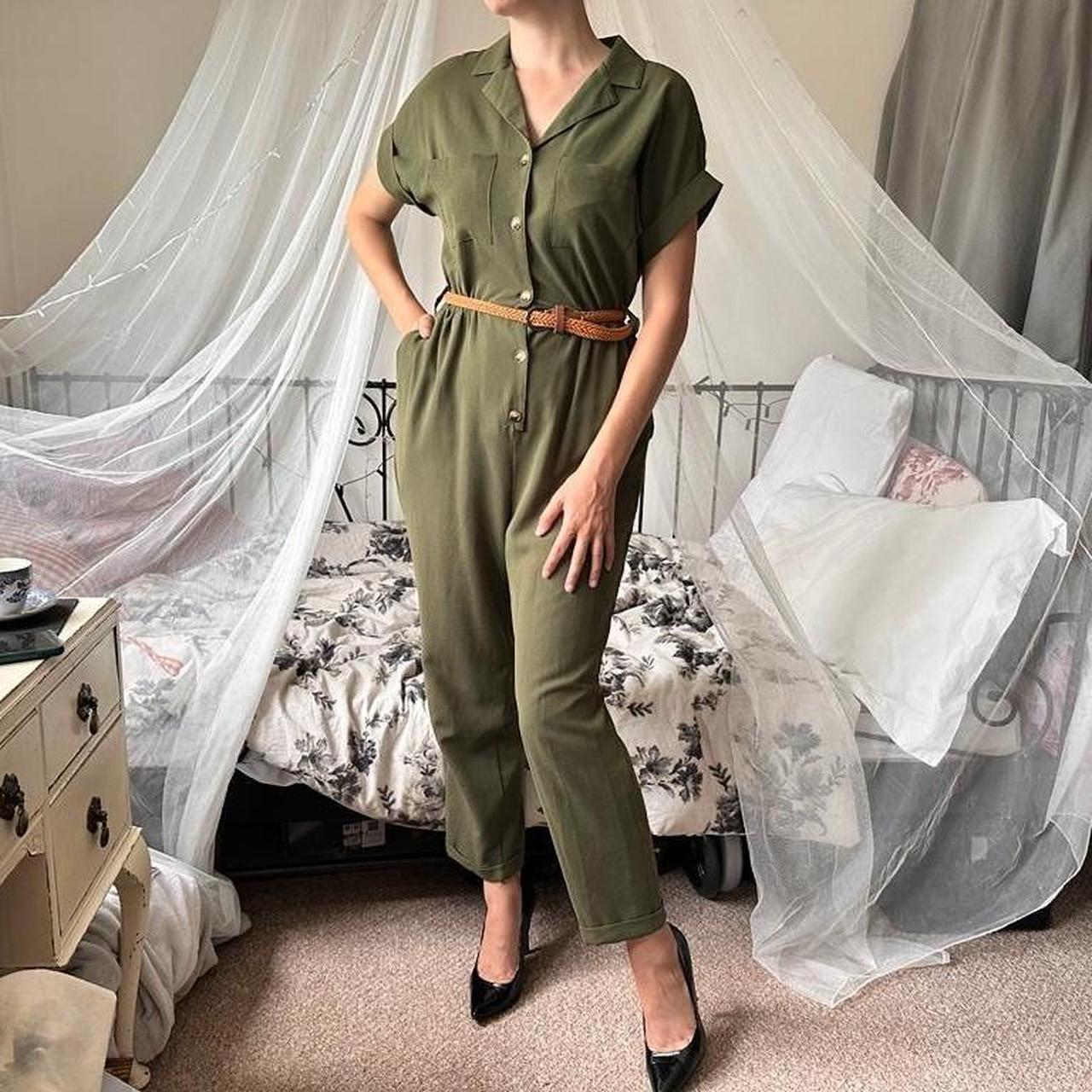 New Look Khaki Green Jumpsuit Size 8 Doesn't include... Depop