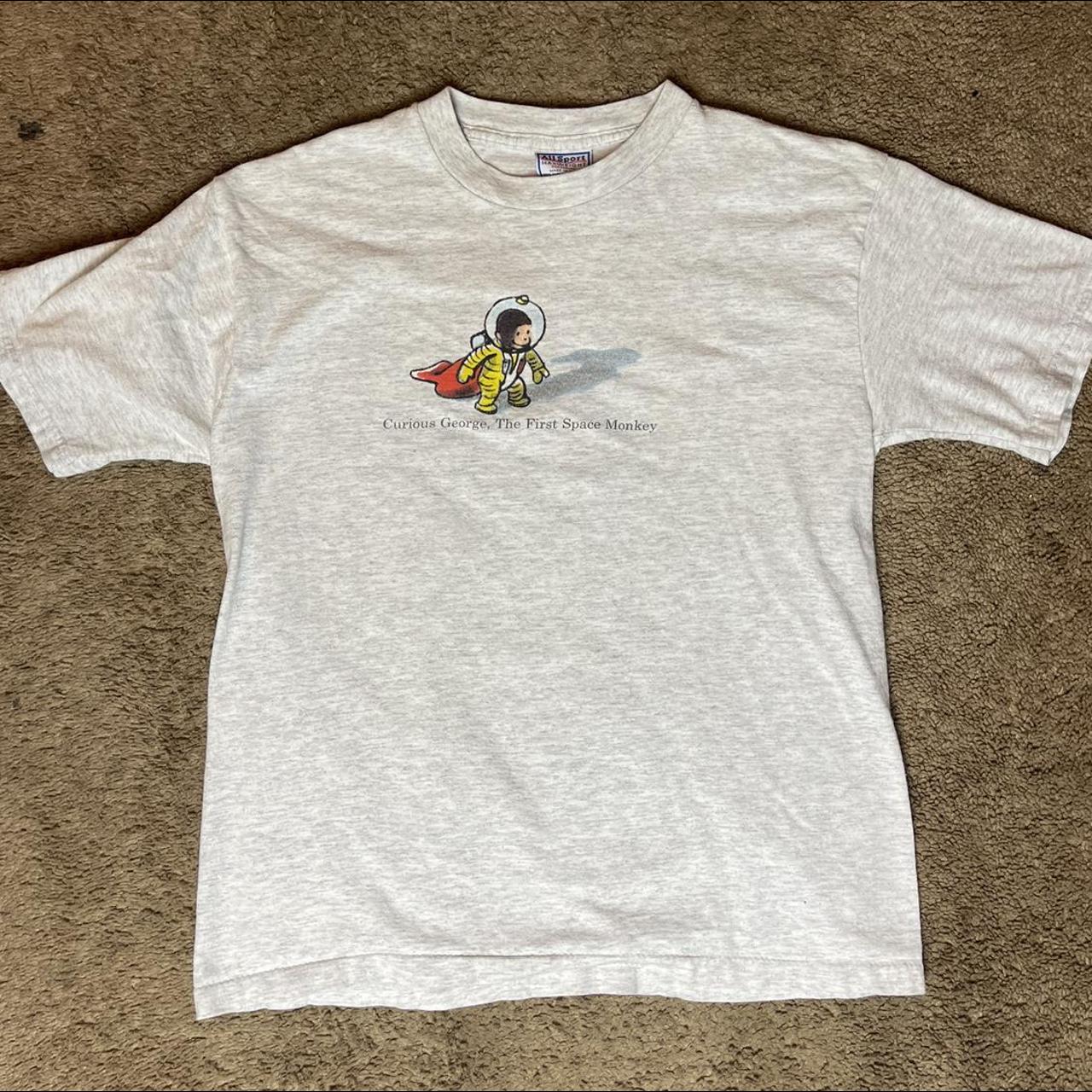 vintage curious shirt Depop