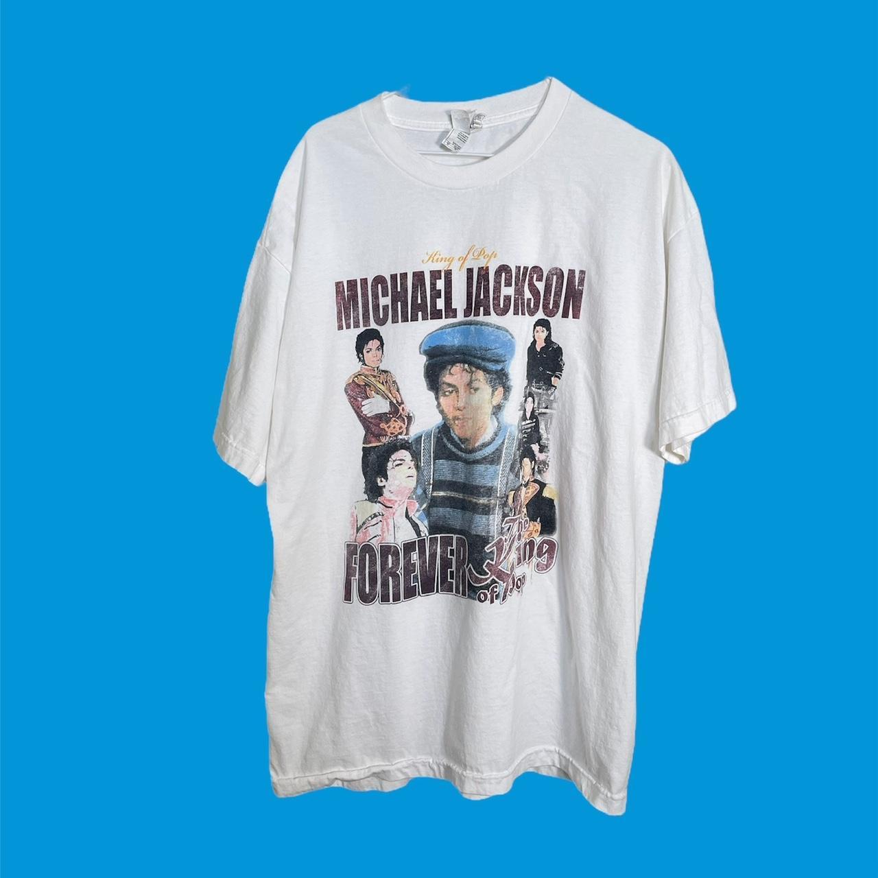 Michael Jackson King of Pop Shirt Vintage Michael - Depop