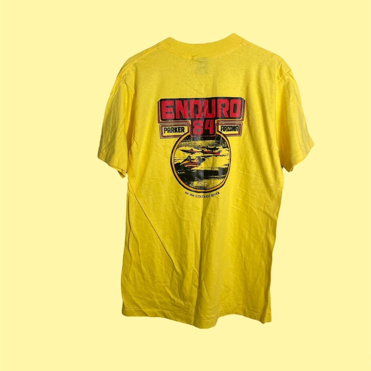 Vintage Enduro 84 Pocket T Shirt Sz L, Pit to Pit 19...