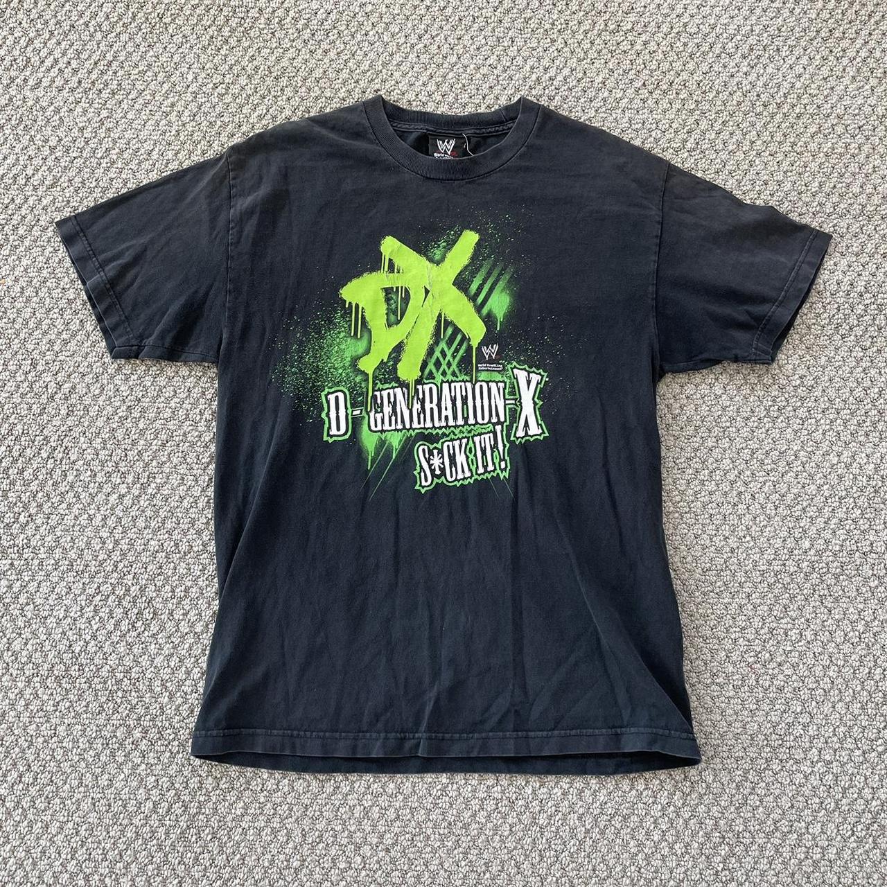 Vintage good 2002 WWE DX D-Generation X Shirt Size Medium New!