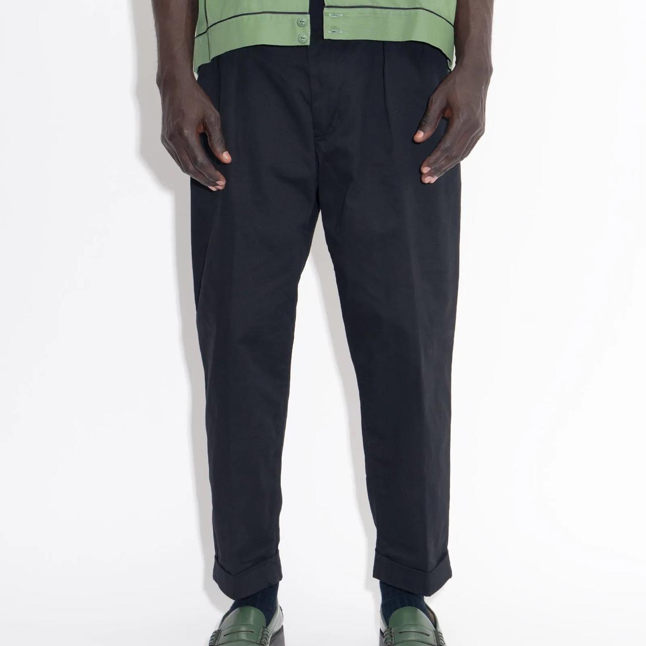 BEAMS PLUS Wide-Leg Cotton-Twill Trousers for Men