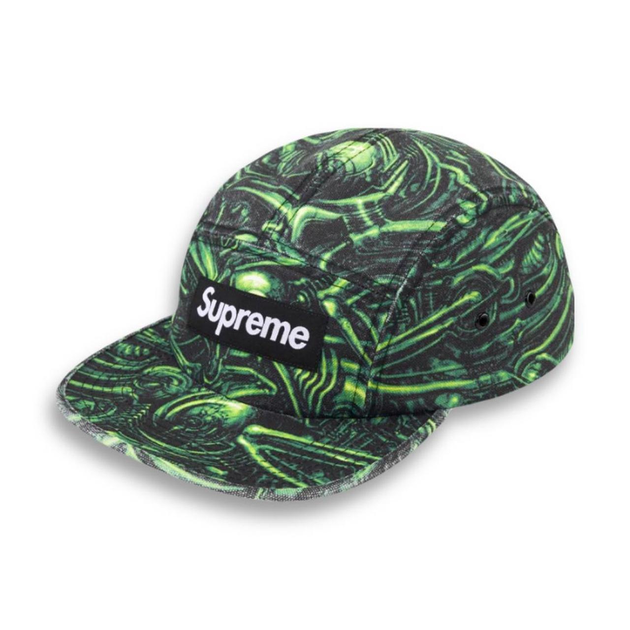 Supreme best sale green cap