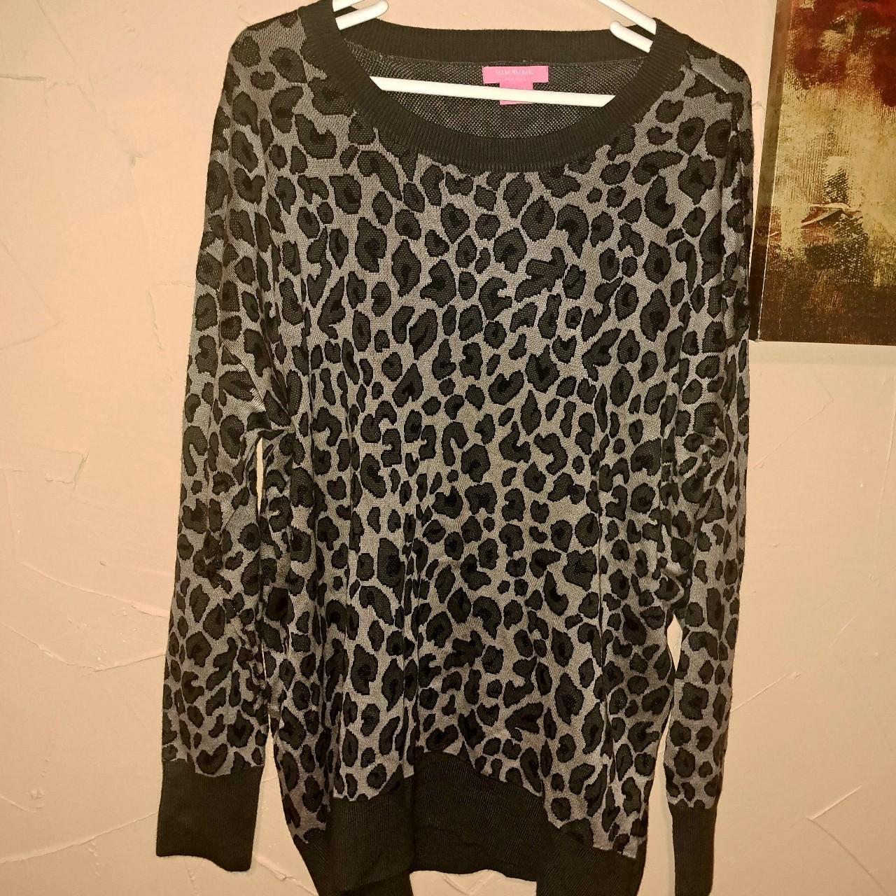 Dex sales leopard sweater