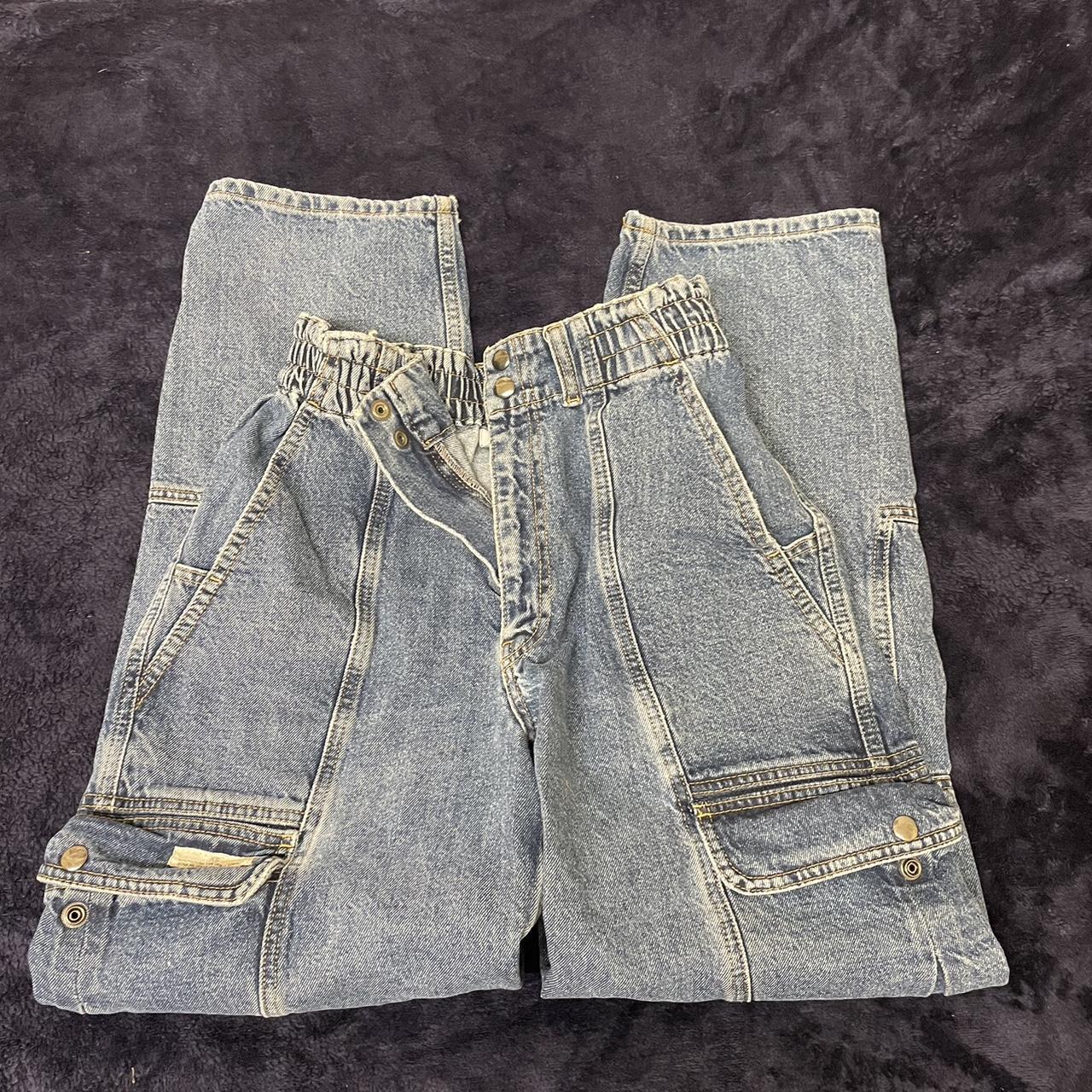 BDG Blaine cargo straight jeans urban outfitters... - Depop