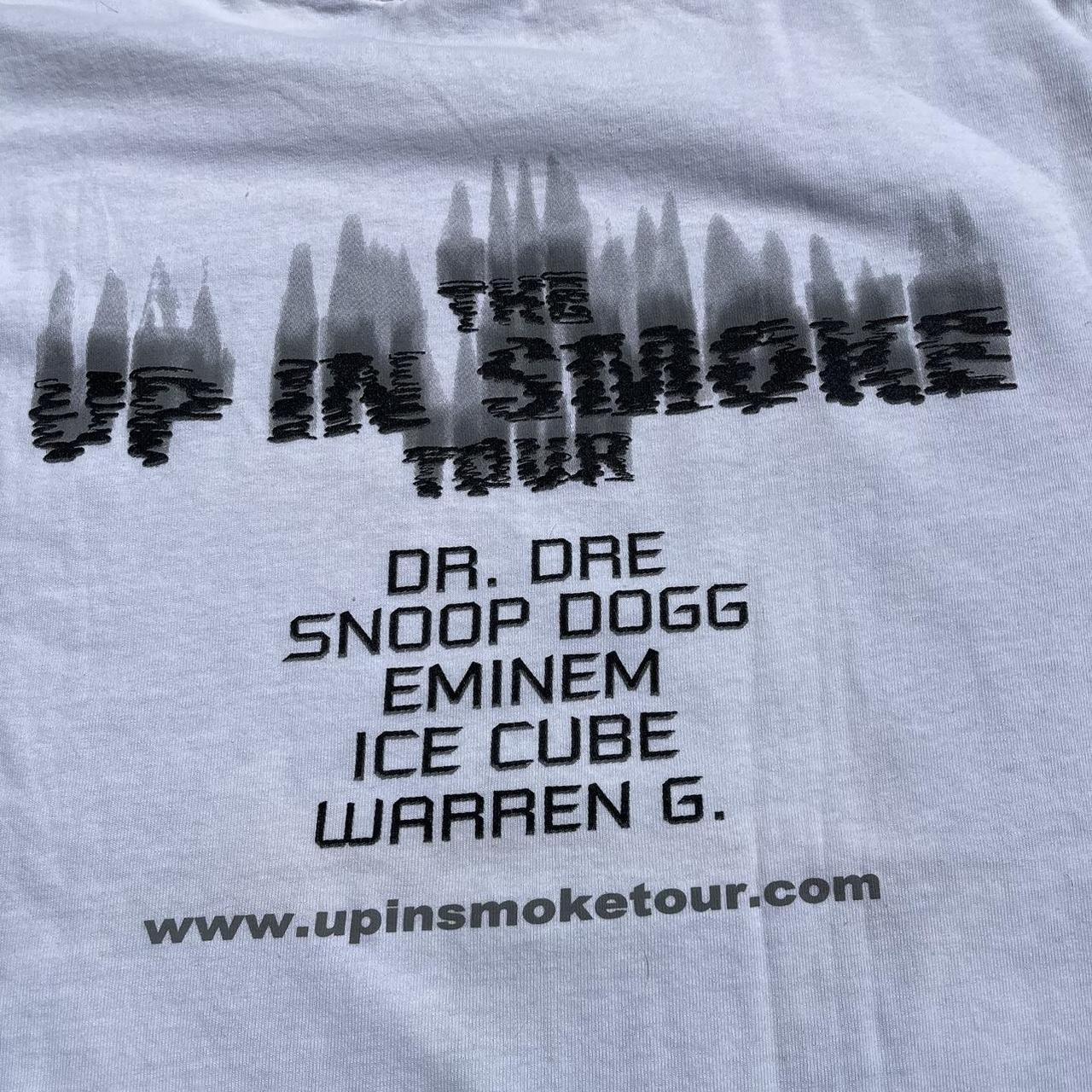 Vintage Up in Smoke Tour Dr Dre Snoop Dogg Eminem... - Depop