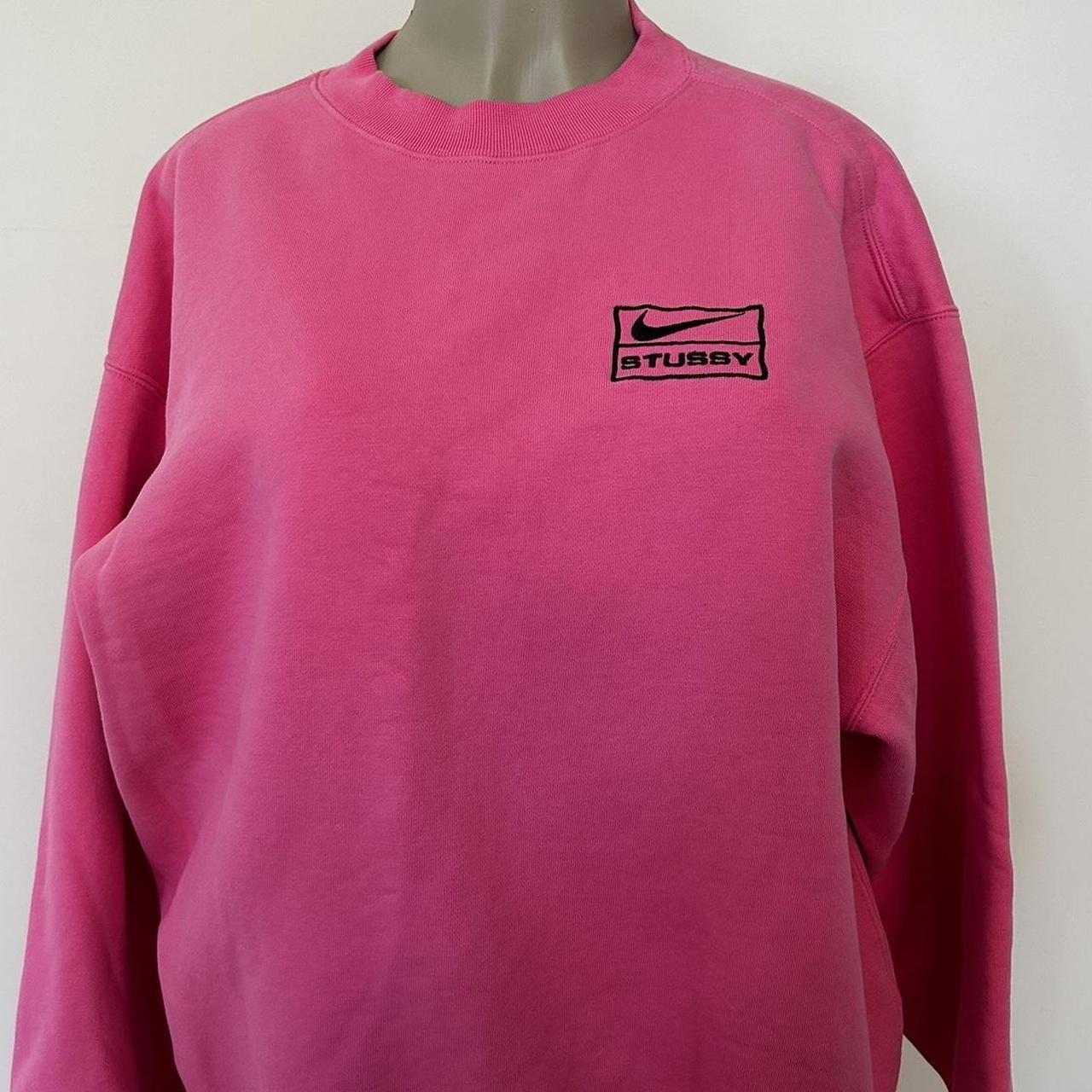 NIKE x STÜSSY oversized crewneck - Depop