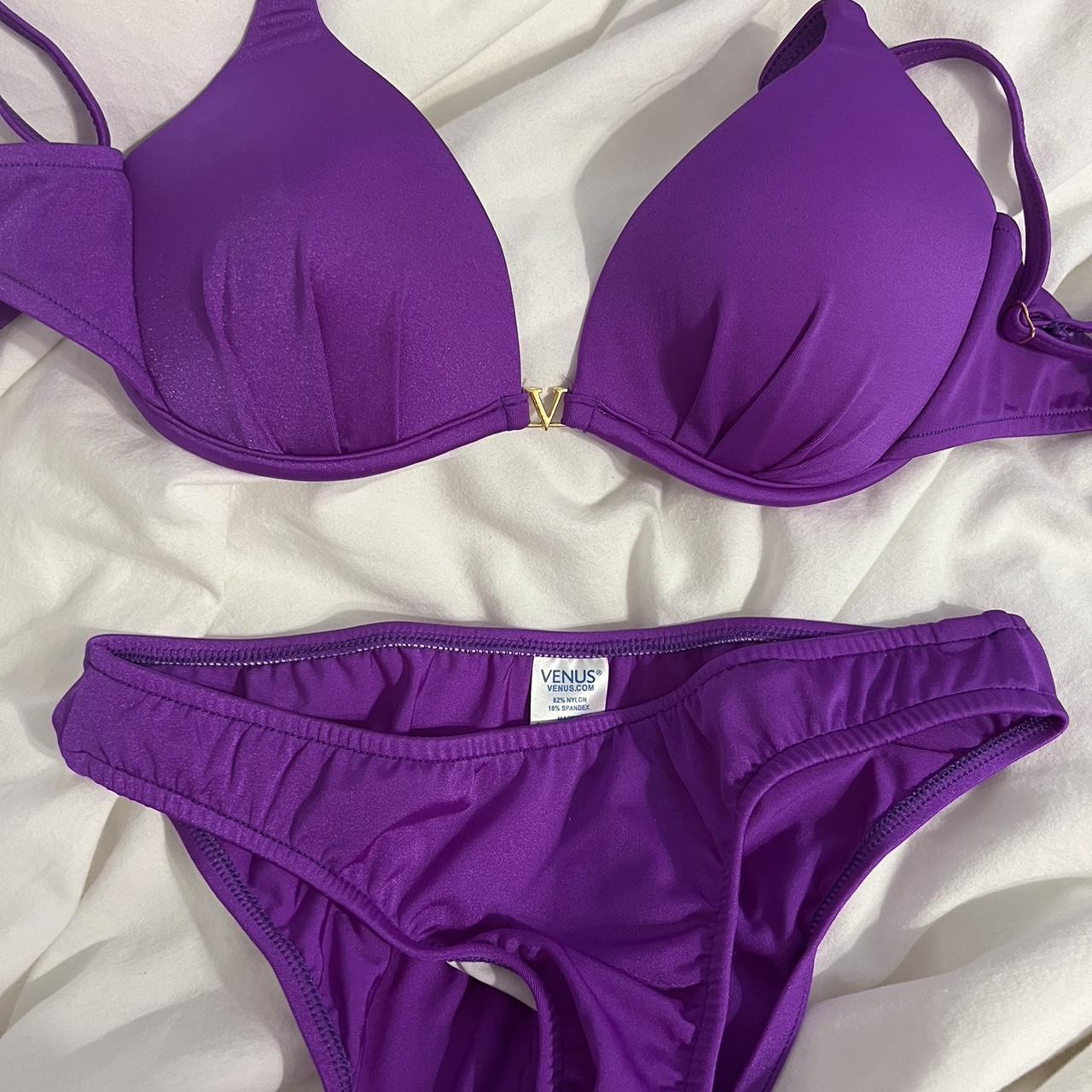 Venus bikini Color is purple passion Comes with two... - Depop