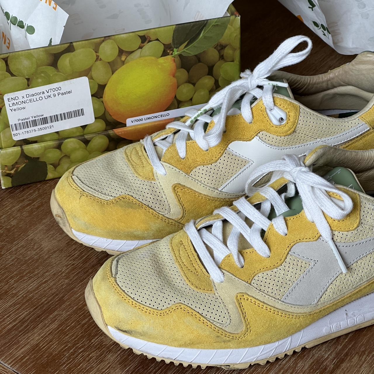 Limoncello Diadora X End Diadora Amarillas X Diadora Sneakers In