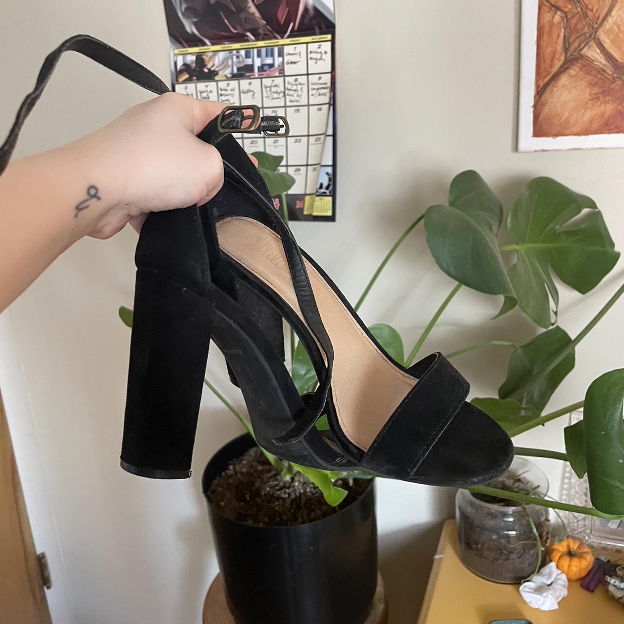 brash black heels