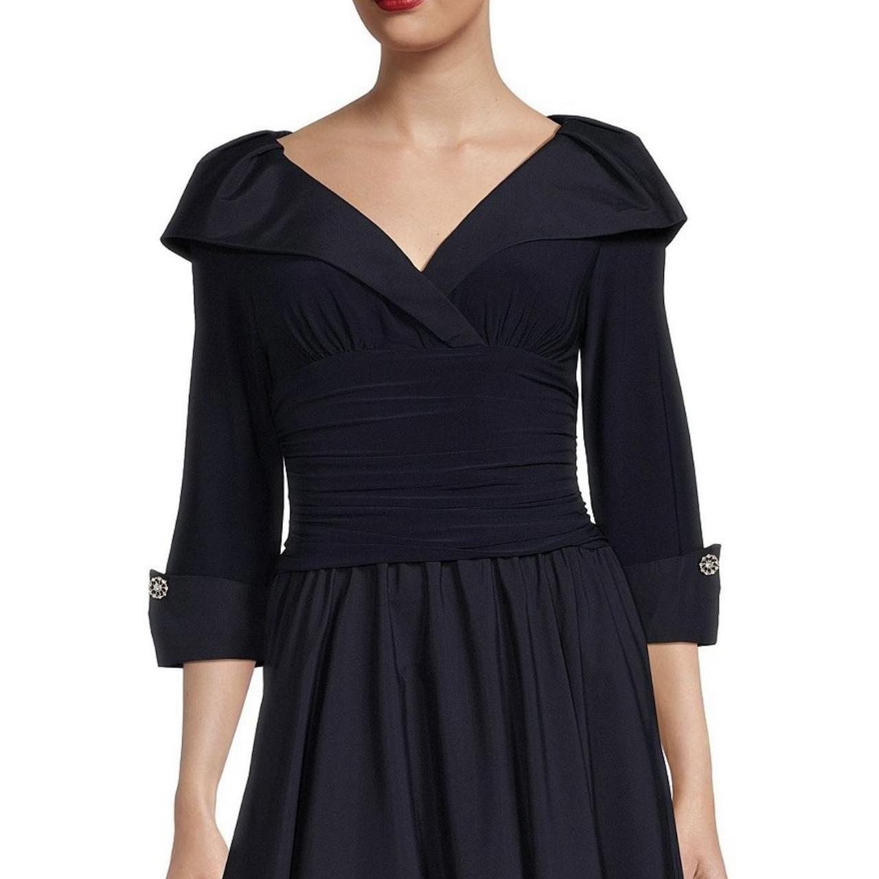 Jessica Howard Missy Cocktail Dress Jersey taffeta Depop