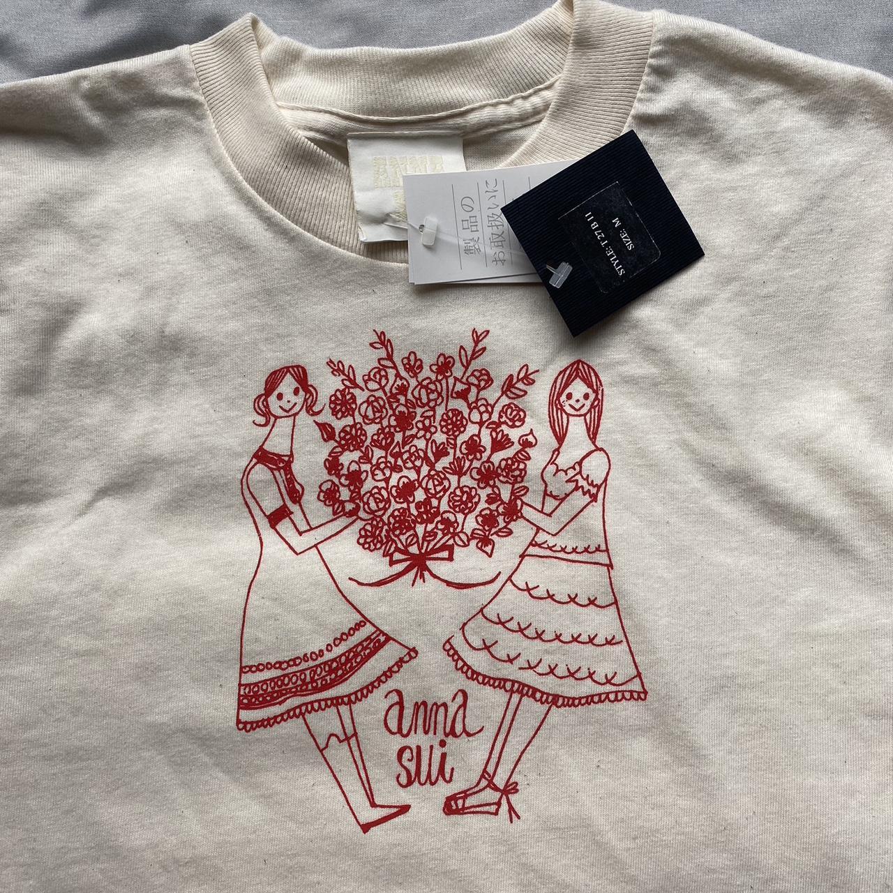 Anna Sui Women's Cream T-shirt (3)