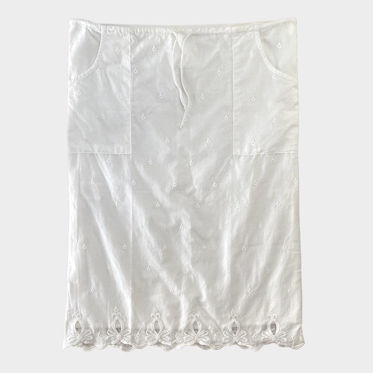 Anna Sui Women's White Skirt (2)