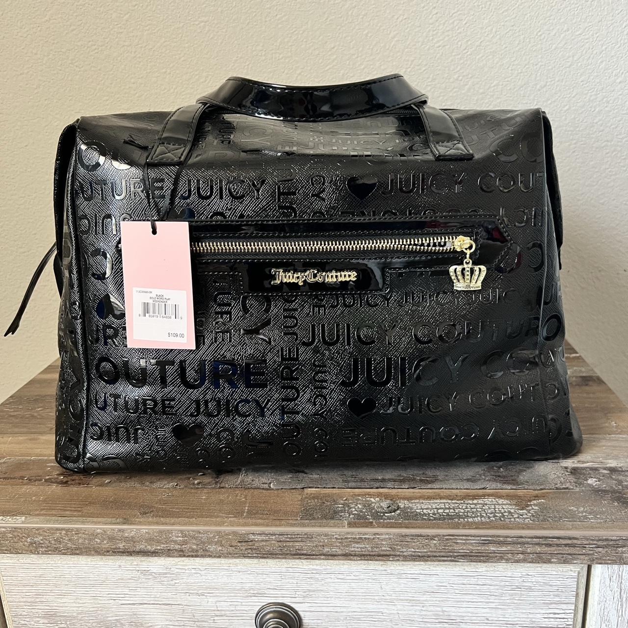 JUICY COUTURE BLACK WEEKENDER BAG BRAND NEW WITH Depop