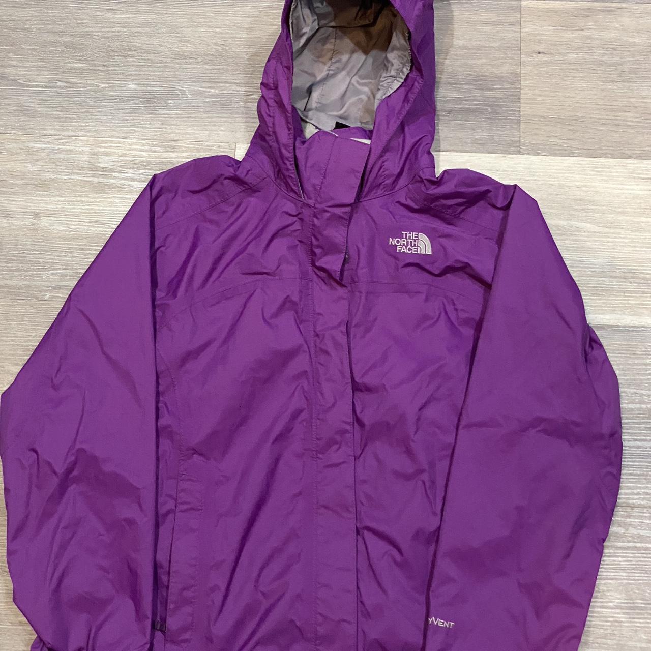 The North Face Jacket Crisp Condition Sick Purple Depop