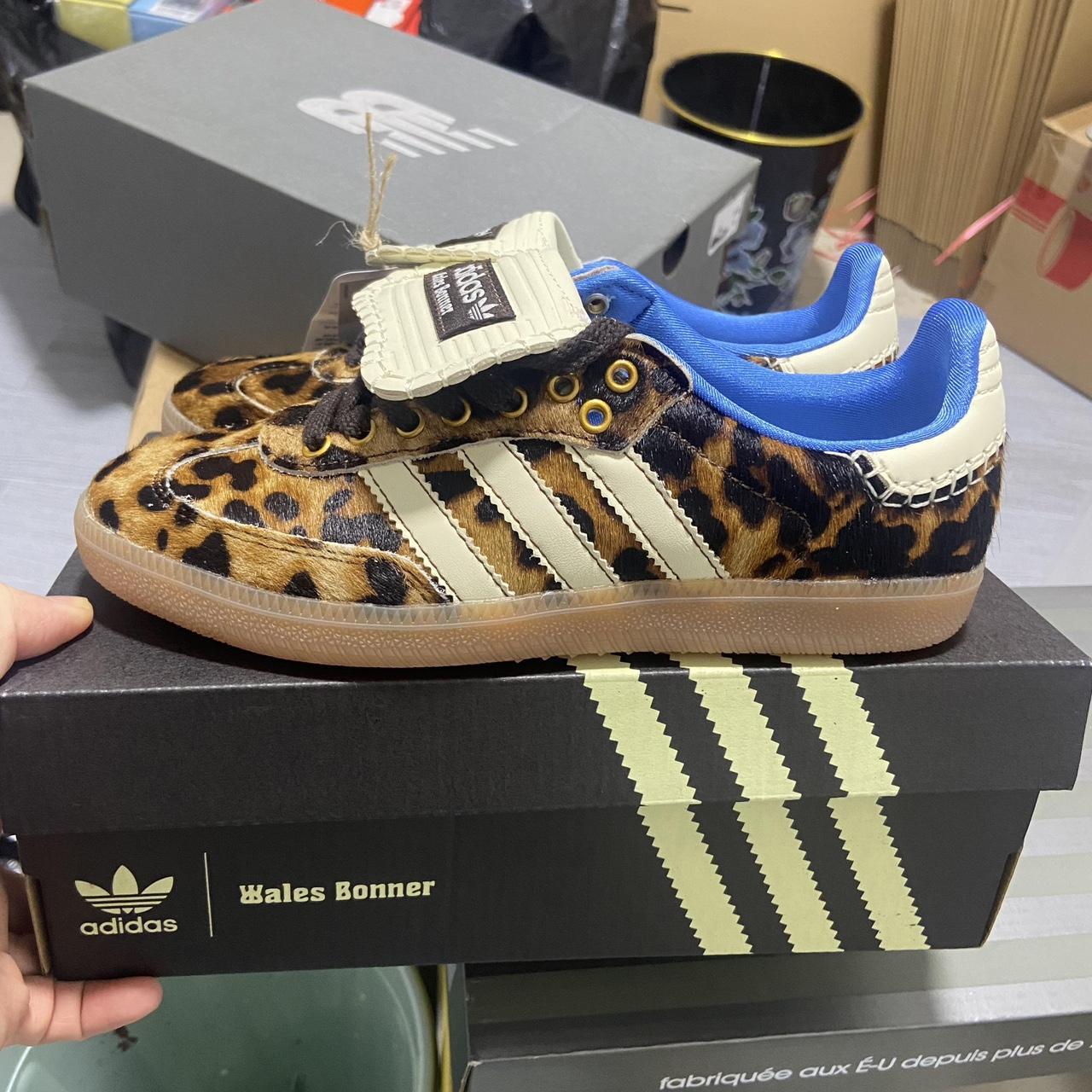 Wales bonner leopard print only adidas sambas one of depop